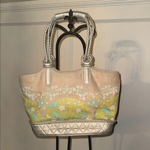 Vera Bradley 5 pc tote set Sittin' in a Tree